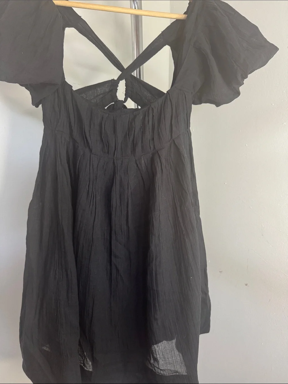 NWT free people marina mini dress Bohemian babydoll style sz XS